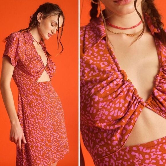NWT Free People Marseille Wrap Dress - Picture 1 of 11